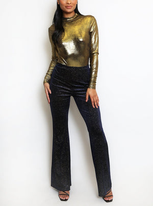 Embellished Flare Trouser