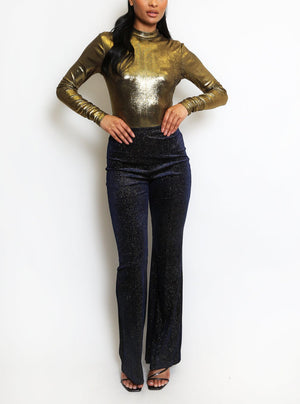 Embellished Flare Trouser