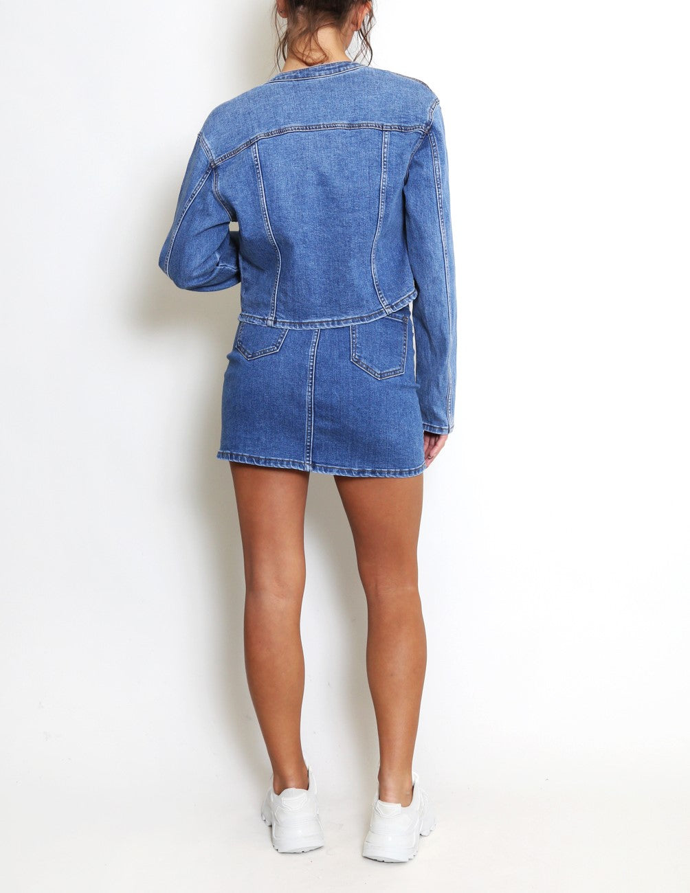 Denim Mini Skirt