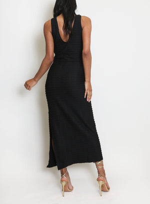 Side Slit Maxi Dress