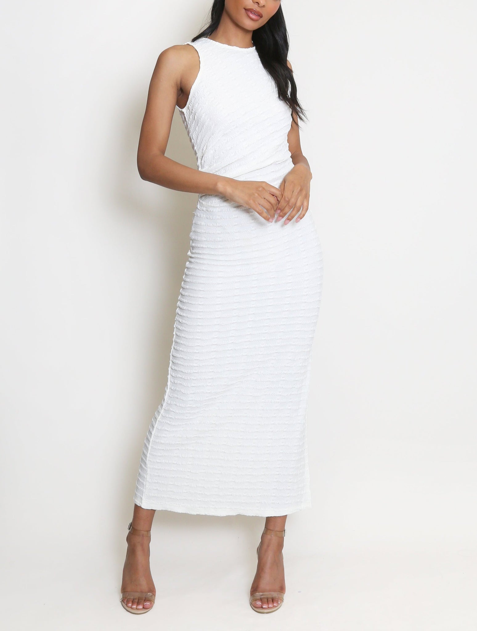 Side Slit Maxi Dress