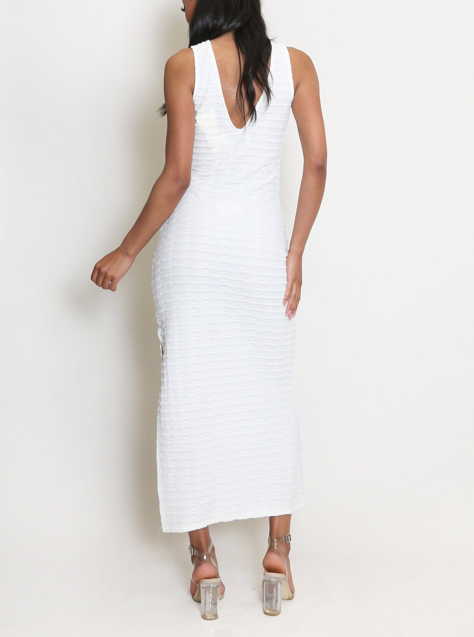 Side Slit Maxi Dress