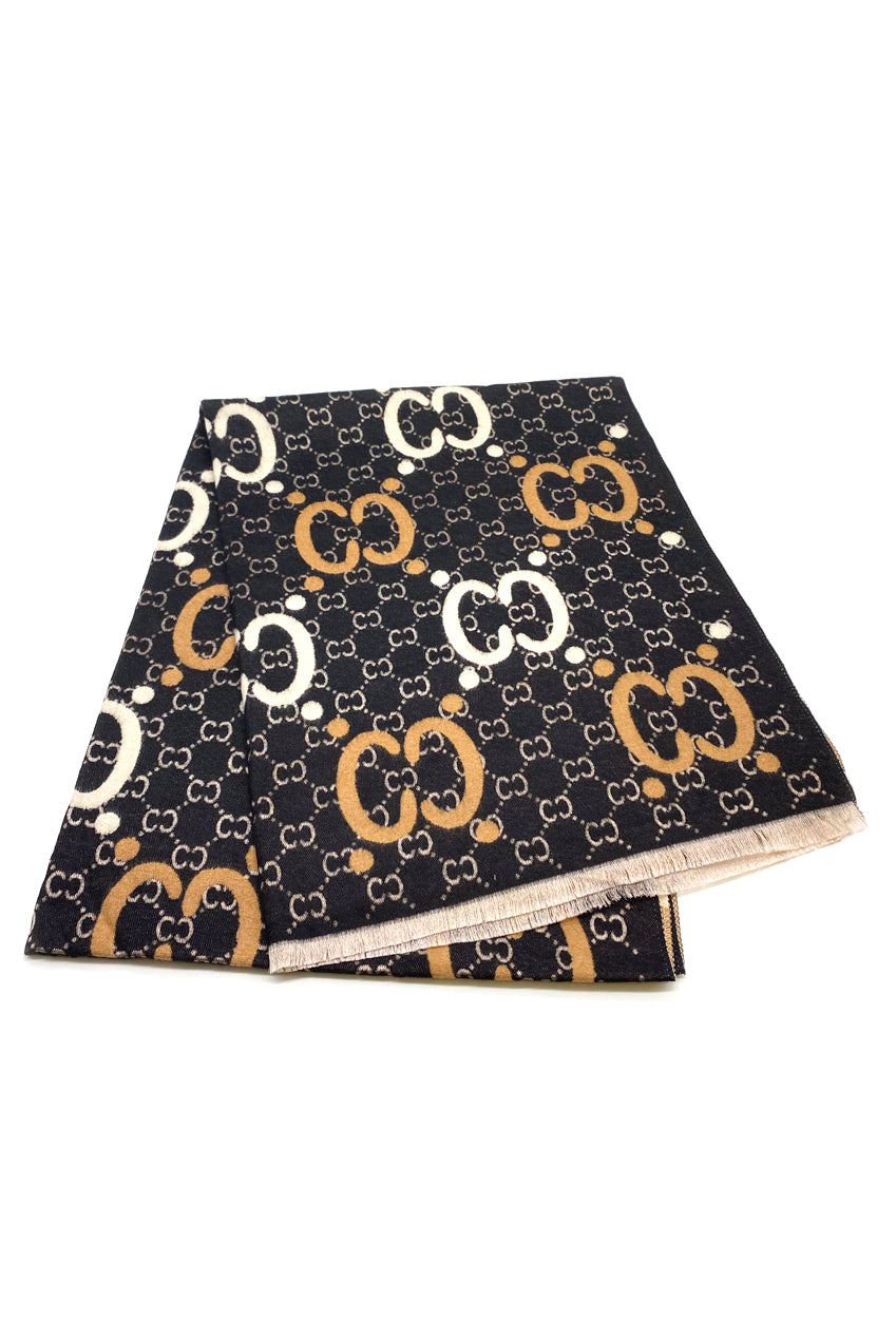 CC Monogram Scarf