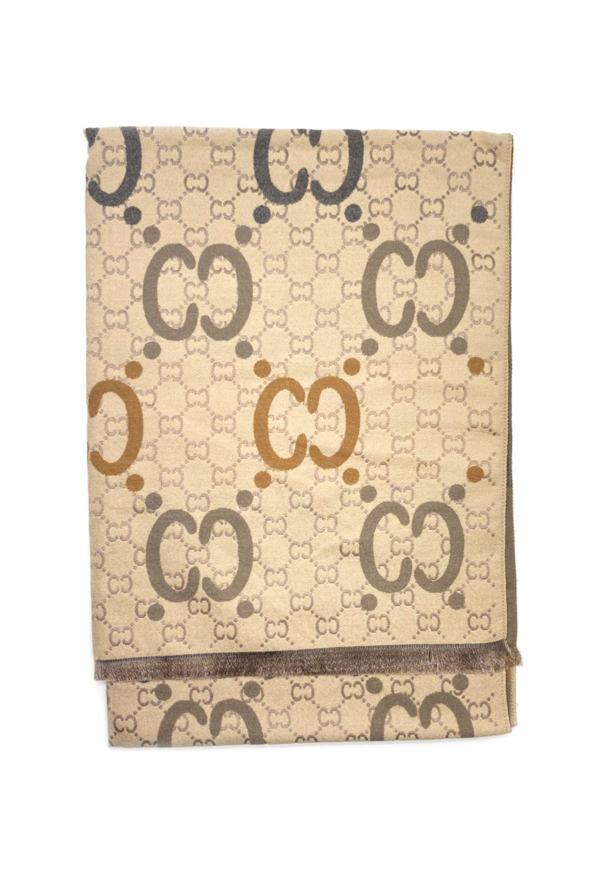 CC Monogram Scarf