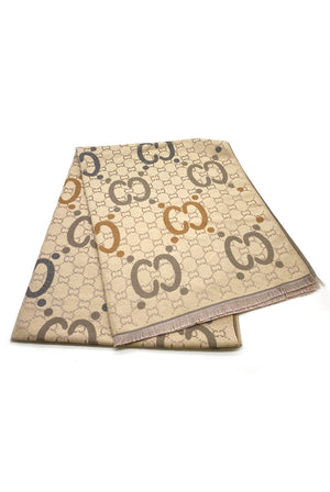 CC Monogram Scarf