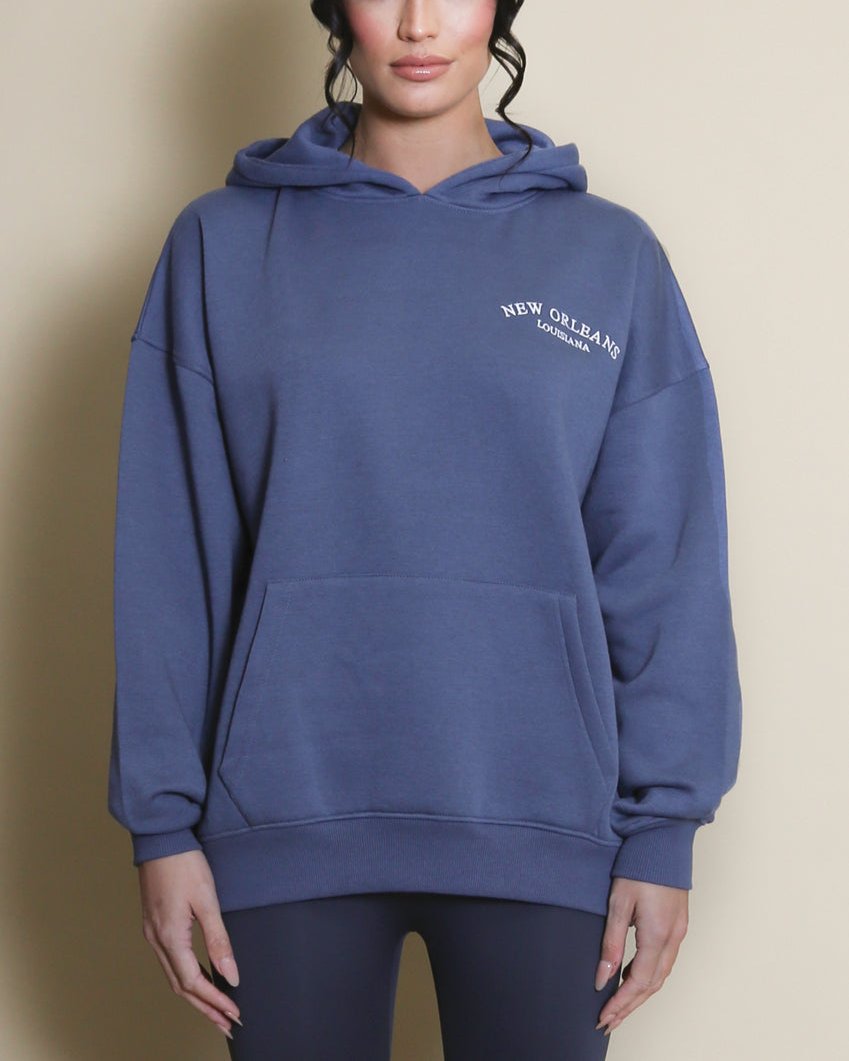 New Orleans Oversized Hooded