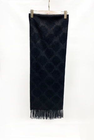 M Monogram Wool Blend Scarf